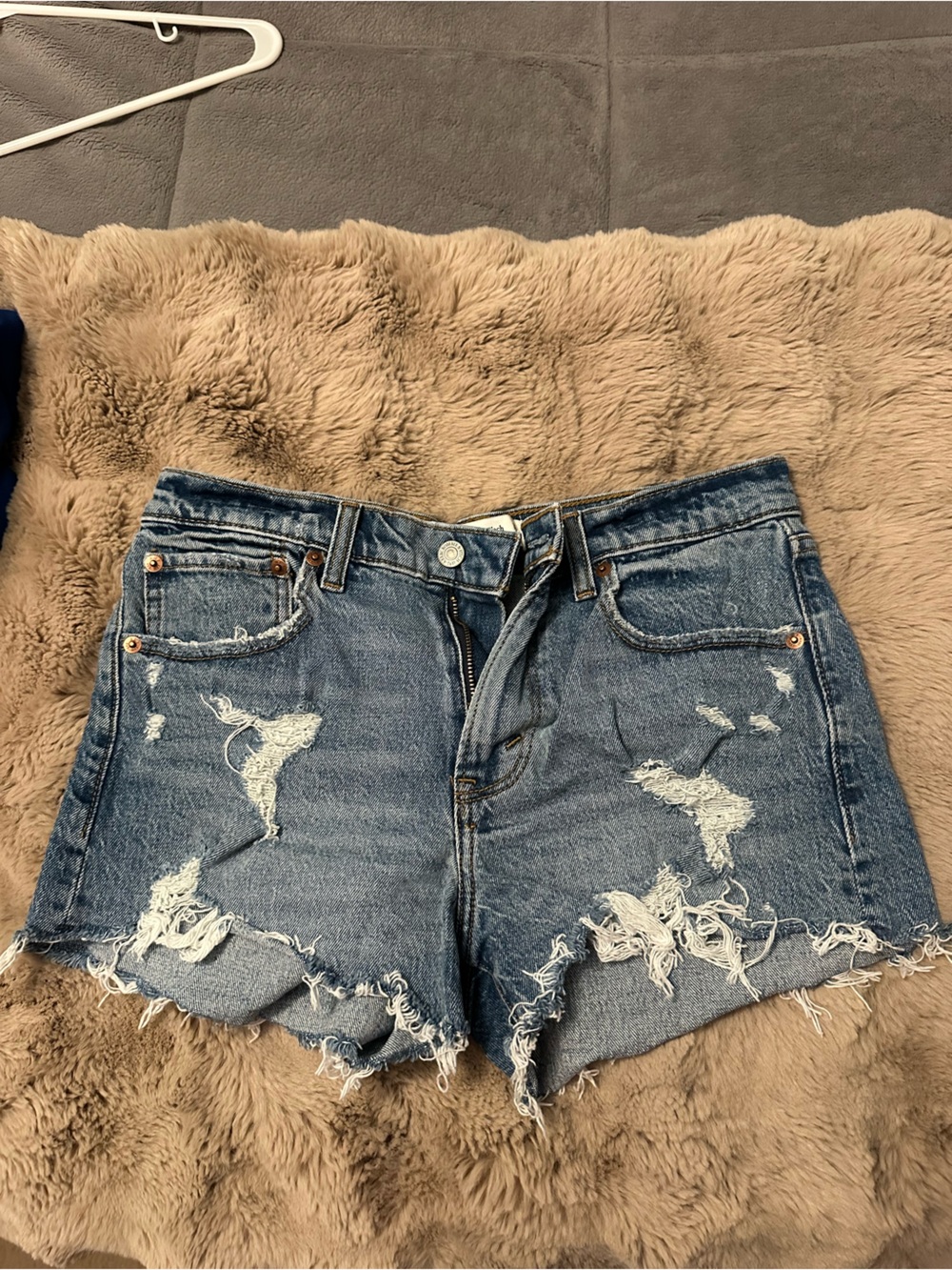 Abercrombie Curve Love Mom Shorts